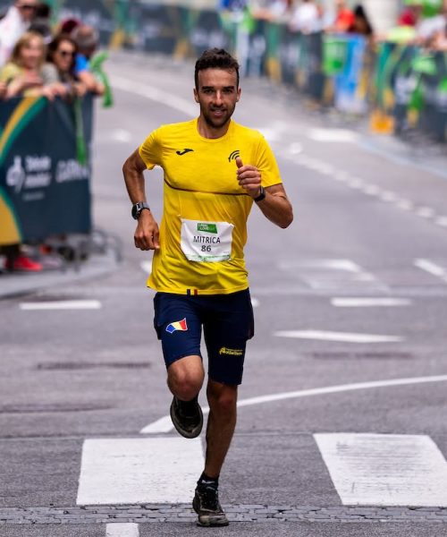 4 Leonard Albert MITRICA (ROU) during the Men and Women Trail race at the European Athletics Off-Road Running Championships Ljubljana - Kamnik 2026, on June 6, 2026, in Kamnik - Velika Planina, Slovenia. Photo by Nikola Mitic / Sportida